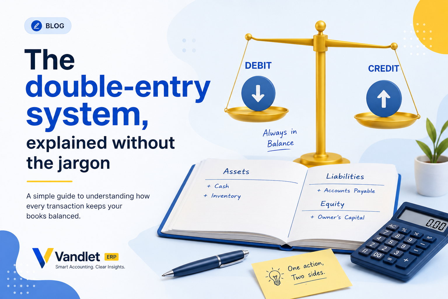 The double-entry system, explained without the jargon